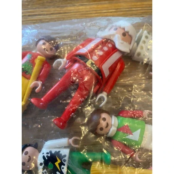 Playmobil‎ 3943 Assorted Christmas Figures Y2K New In Sealed Bag Vintage - Picture 2 of 6